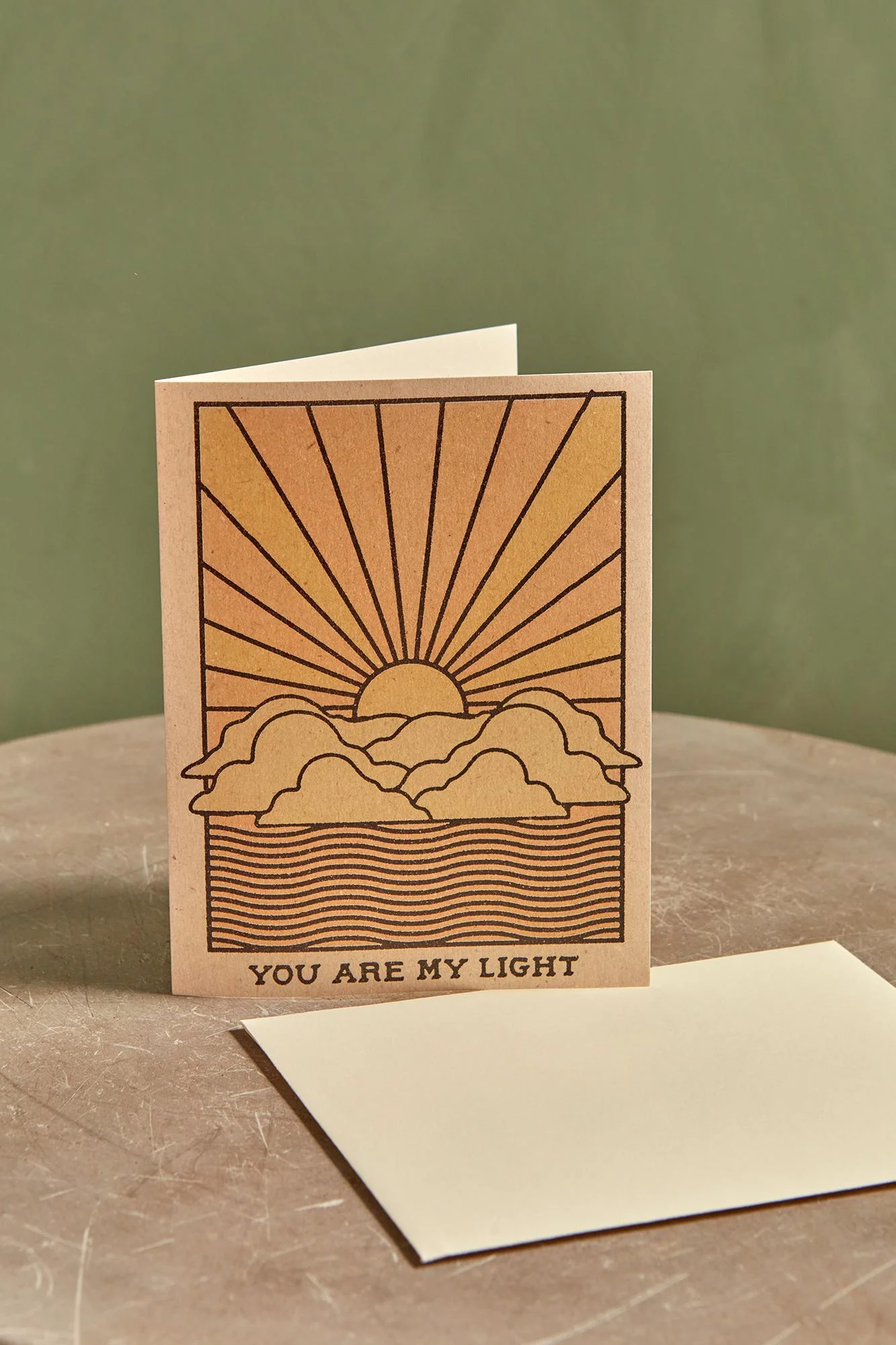 My Light Greeting Card